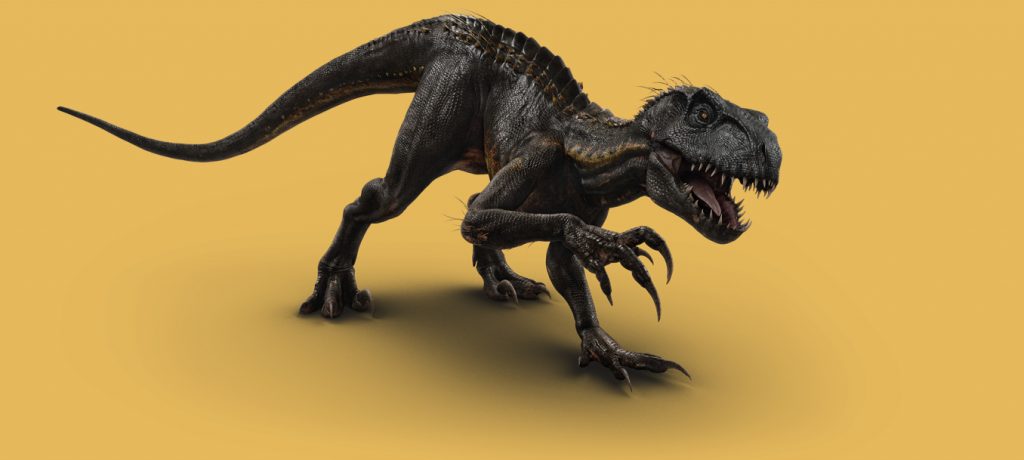 One of the main reasons why I chose to draw the Indoraptor that way because...